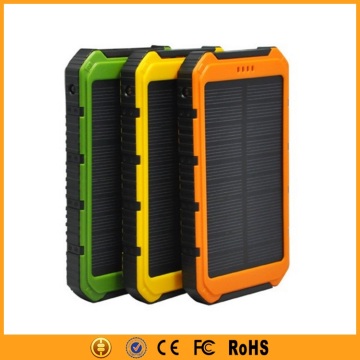 mobile accessories 8000mah solar mobile power bank