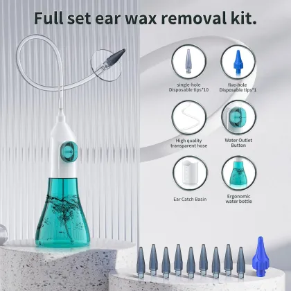 2024 Cheap Ear Wax Cleaner Tool with Accessories - Soft Silicone Ear Wax Remover