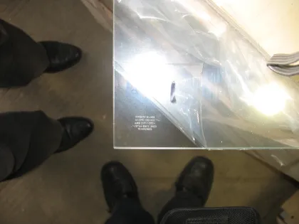 3.2MM tempered architectural glass