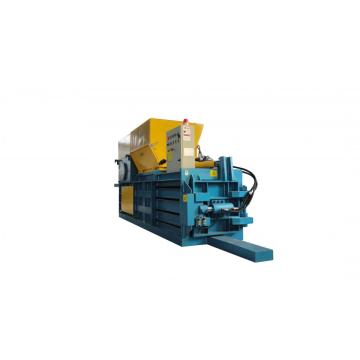 Semi-automatic horizontal baler machine