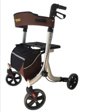 Fournitures de soins de santé Rollator de style Euro avec siège