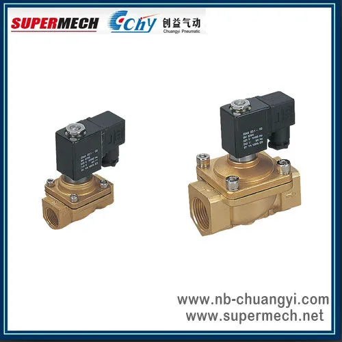 PU220-02 Series 2 way water solenoid valve 220v ac