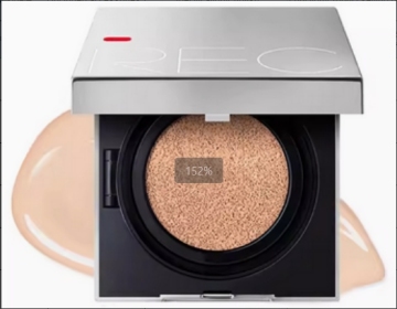 REC Rueike Refreshing Radiance Sunscreen Cushion Foundation SPF50+ PA++++ 12g+12g