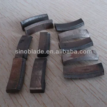 wet diamond drilling segments for drilling bits