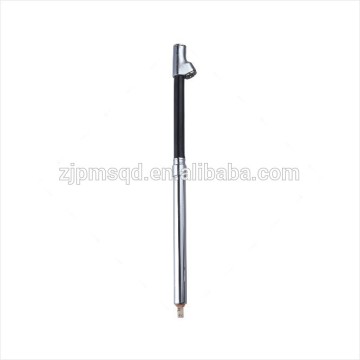 .Heavy-duty dual-head tire gauge Metal head ,metal body.4 side plastic bar tyre pressure gauge