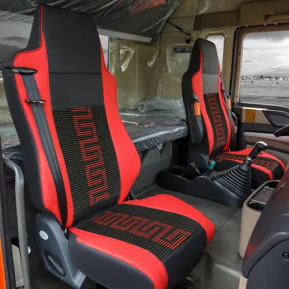 Customized Luxury Ice Silk Seat Cushion Cover for Sitrak C7H, Scania, Volvo FH 12 (2012-2020)