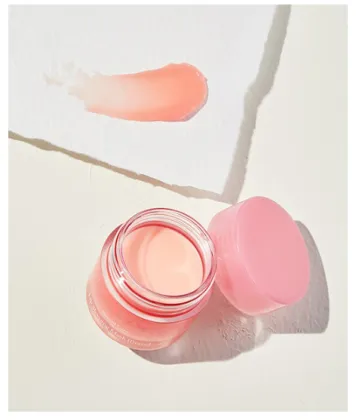 Natural Vegan Lip Care: Strawberry & Coconut Organic Lip Mask