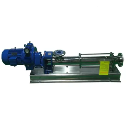 Screw Pump for Fruit - Mono Pump Solutions