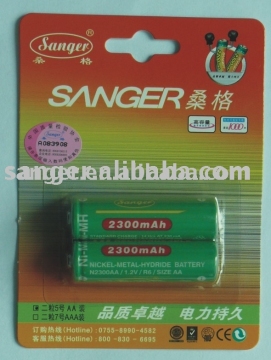 AA Ni-MH Rechargeable Battery