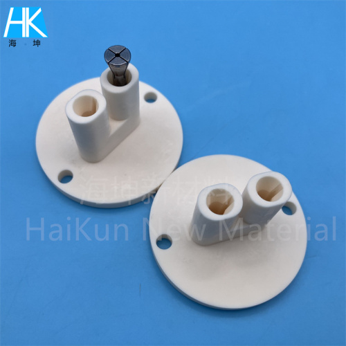 Alumina Ceramic Base Nozzle Part for Semiconductor Process Implanter Equipment