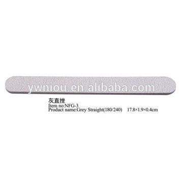 Grey Straight Professional Nail File emery board nail file