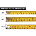 3mx16mm Yellow ABS case measuring tape