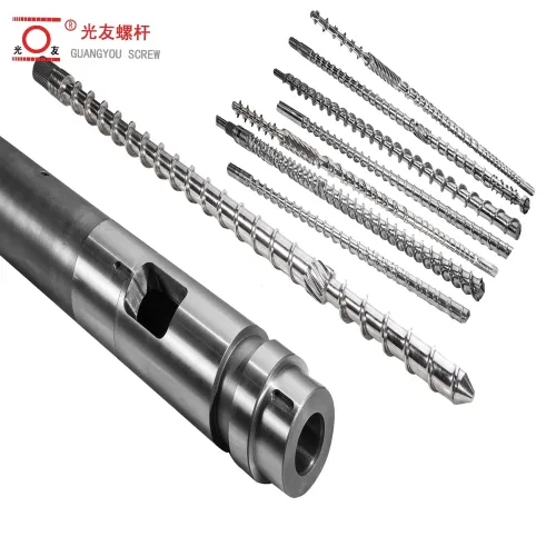 Mataas na kahusayan bimetallic cobalt alloy extruder screw at bariles