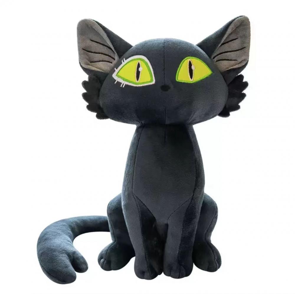 Anime Ringbud Tour con peluche giocattoli di gatto nero