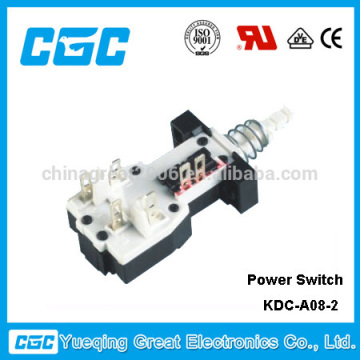 6PINS KDC-A08-26P high quality power push switch switch
