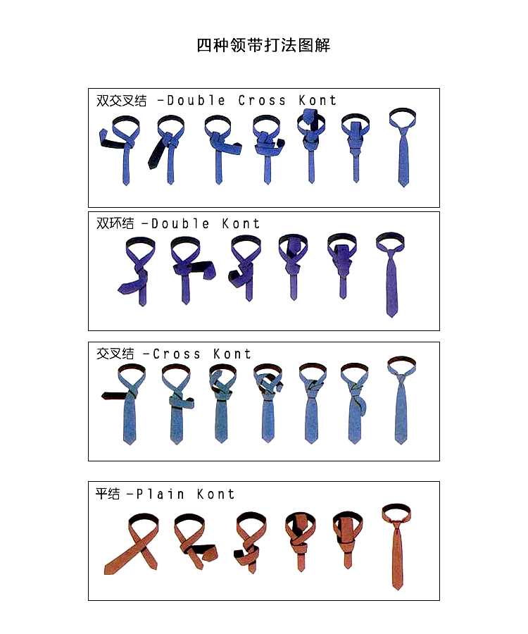 The way tie a tie
