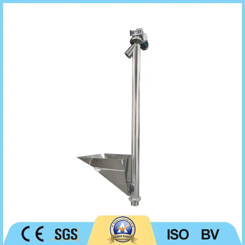 Vertical Screw Conveyor for Feeding Powder or Pellet