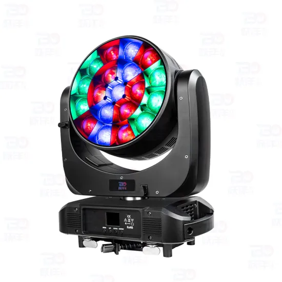 Beyond Lighting 19x40w RGBW 4-in-1 LED Beam Wash Moving Head Light for Disco Parties