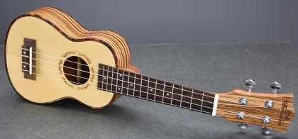 Green Pearl Edged Ukulele