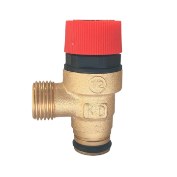 KAIDI Brass Safety Hydraulic Gas Boiler Pressure Relief Valve