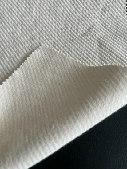 new dobby cotton twill double fabric