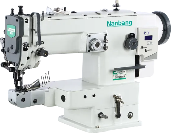 Cylinder bed double feed zigzag sewing machine