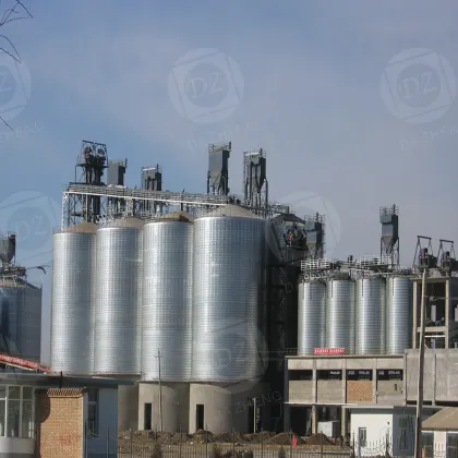 Grain Reserve Bite Type Steel Plate Silo