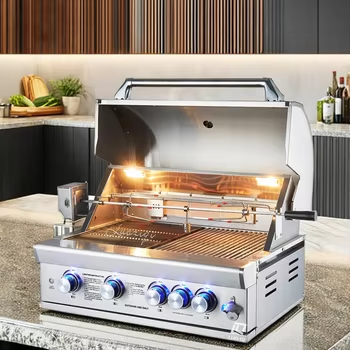 2025 Price Energy-saving Stainless Steel Outdoor Bbq Gas Grill