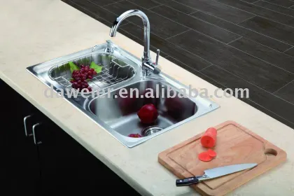 CK225 Stainless steel Double bowl Franke kitchen sinks