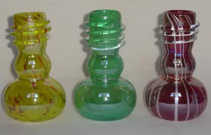 colored soft glass bongs/pipes & hookahs