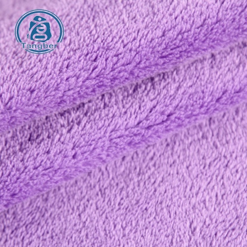 Couverture Sherpa 100% Polyester Tissu Polaire Corail