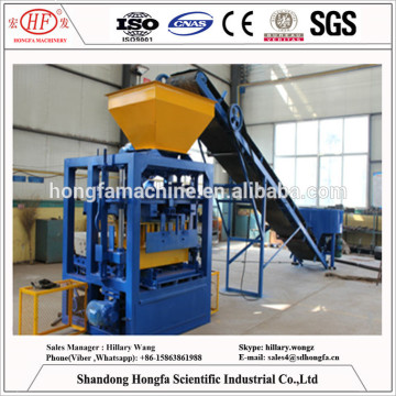 QTJ4-26 concrete block machine used/mini block making machine/brick block making machine