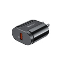 1-Port QC3.0 Wall Fast Claving 18W USB-Ladegerät