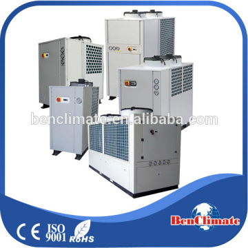 Industrial air cooled water chillers