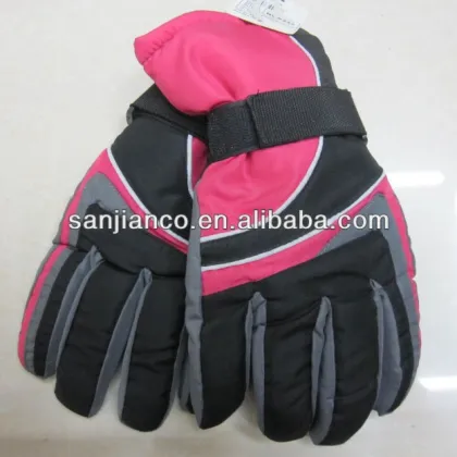 blue or red ski gloves cool ski gloves