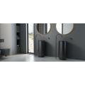 Stainless Steel Matt Black Integrated Wash Basin