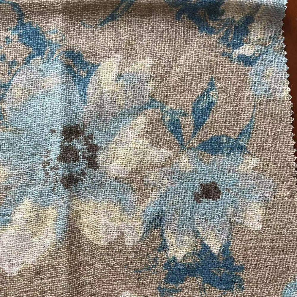 Crepe Linen Fabric Jpg