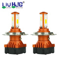 Orange Motorcycle Led Headlight Bulb For Motorbike