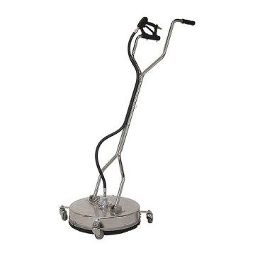 Whirl-A-Way Power Jet Washer with Stainless Steel Swivel Caster Flat Surface Cleaner