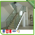 Rostfritt stål glas trappa räcke/balustrad