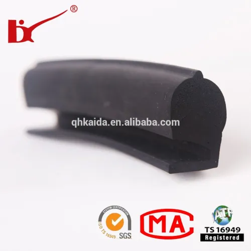 Extruded Fireproof Rubber Seal Epdm Glazing Gaskets, High Quality