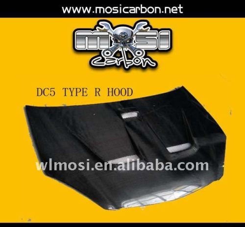 CARBON FIBER BONNET HOOD FOR HONDA DC5 TYPE R STYLE