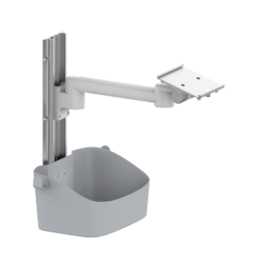 Hospital-Grade Swivel Wall Mount Support Arm for Medical Patient Monitors (Nihon, Dräger, Mindray, Edan, Biolight)