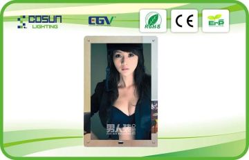 Smd3528 Led Magic Mirror Light Box Eco Friendly For Photo Studio , Double Side