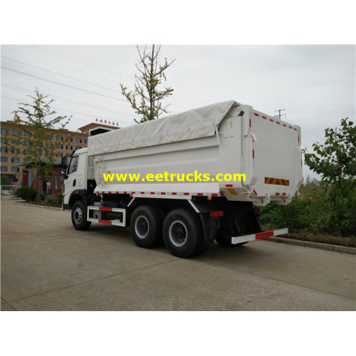 Camiones de basura de descarga automática SINOTRUK 15ton