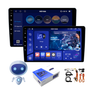 AI 2 Din 9\" 10\" Car DVD Player with CarPlay, BT, FM, and Android Head Unit for BMW