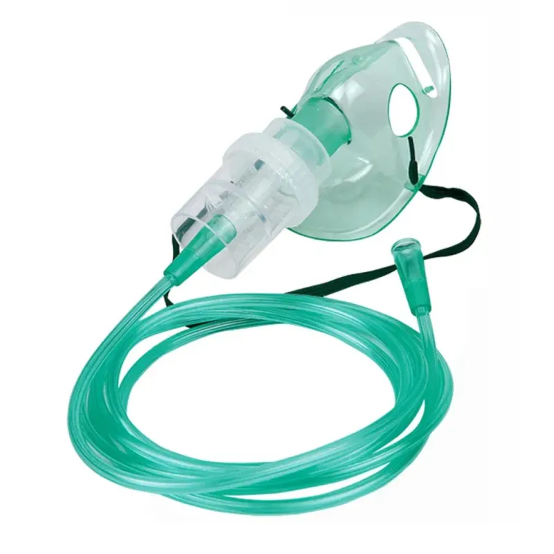 Wholesale Adult Medical Grade PVC Disposable Nebulizer Oxygen Mask
