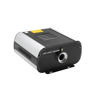 40W High Quality Fiber Optic LED Light Engine with 6 Colors Wheel and Twinkle Wheel - DMX512