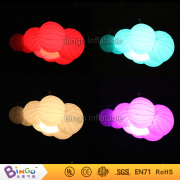 Lighting LED cloud shape balloon inflatables