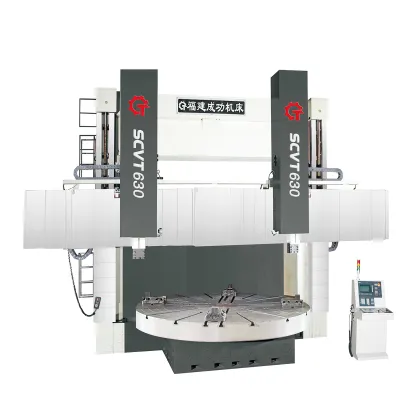 CNC Lathe Machine SCVT630 Japan Fanuc Torno Lathe